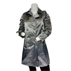 Women Grey Trench Coat